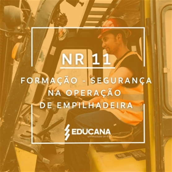 Formação - NR 11 - Operador de empilhadeira